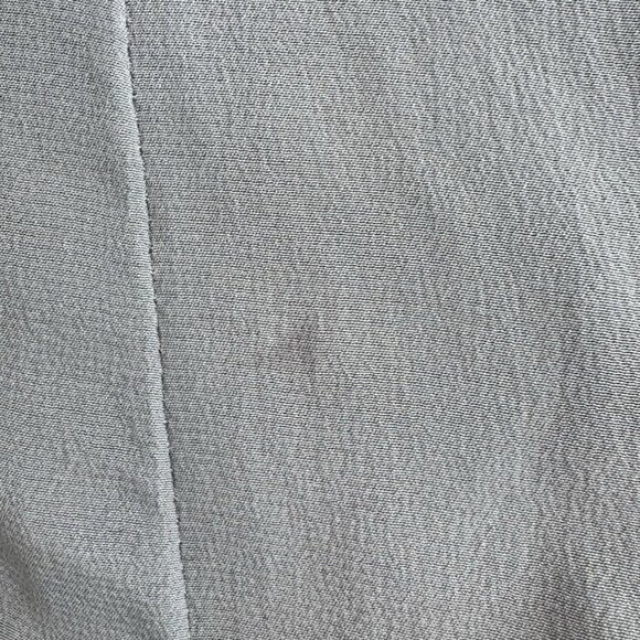 Johnny Was Workshop Women's Embroidered Gray Size Large Silk Dress READ - Picture 4 of 16